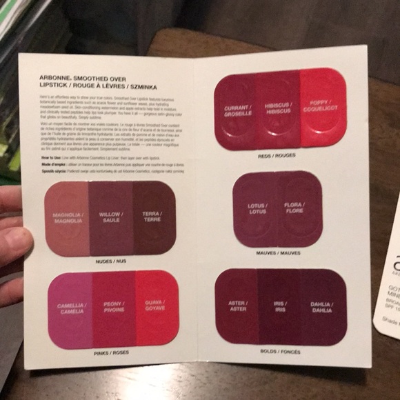 Arbonne Lipstick, Lip Gloss & Natural Radiance Mineral Powder Foundation SPF 15 - Picture 2 of 6